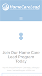 Mobile Screenshot of homecarelead.com